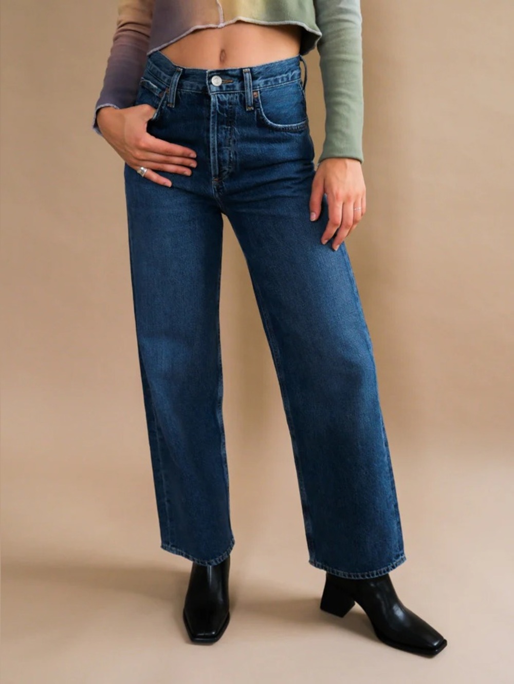 Agolde Ren Wide Leg Jeans